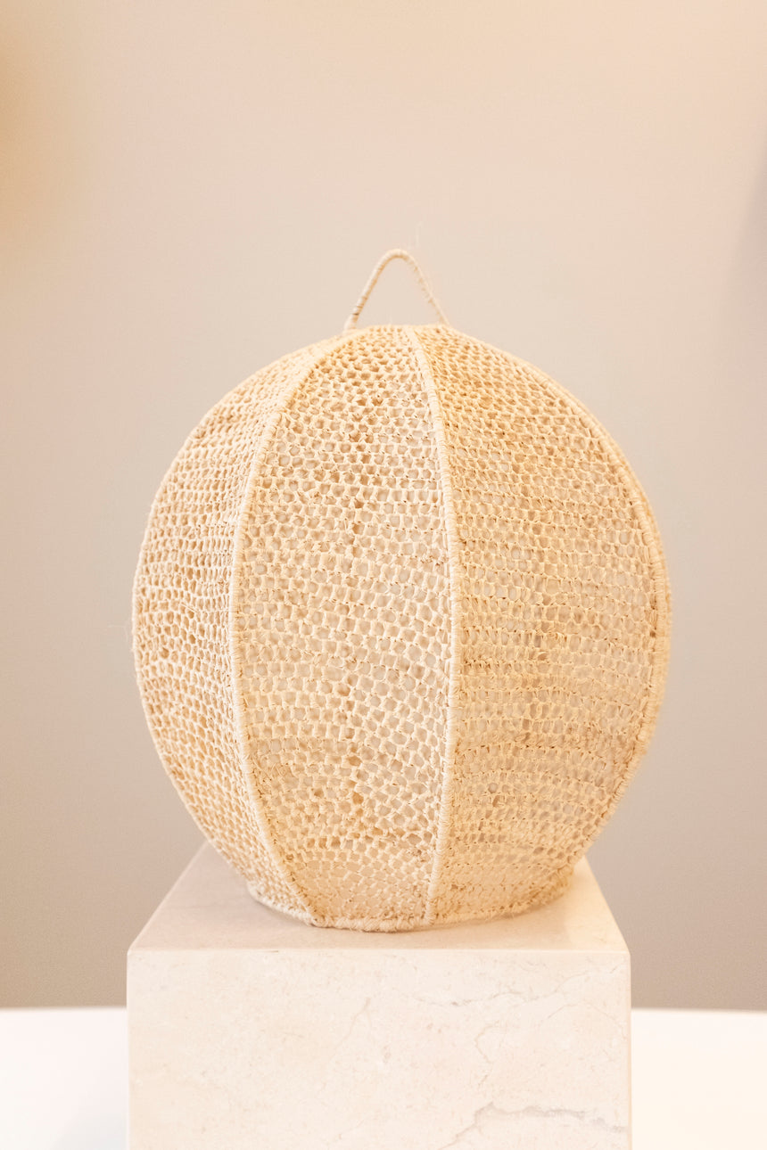 Raffia - Lamp - knitted