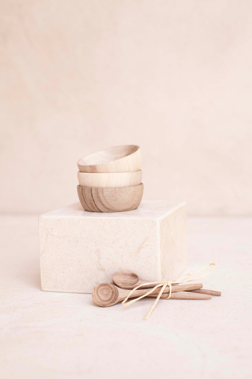 Wood - Mini Bowls