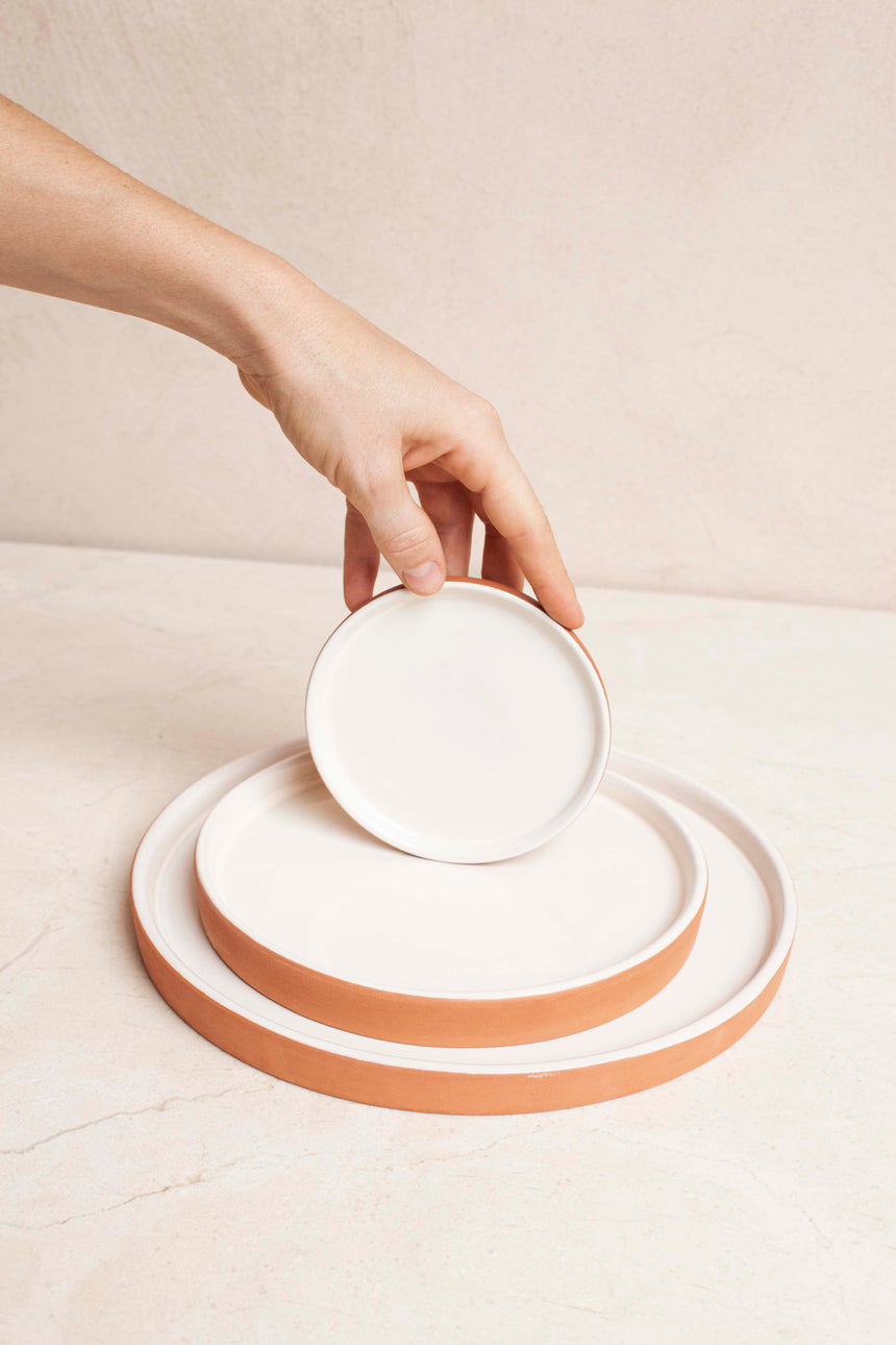 Ceramic - Plate - Terracotta
